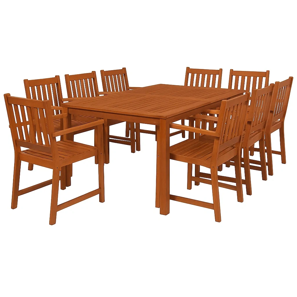 Mobilier d'extérieur,Ensemble table à manger et chaise - furnimosaic