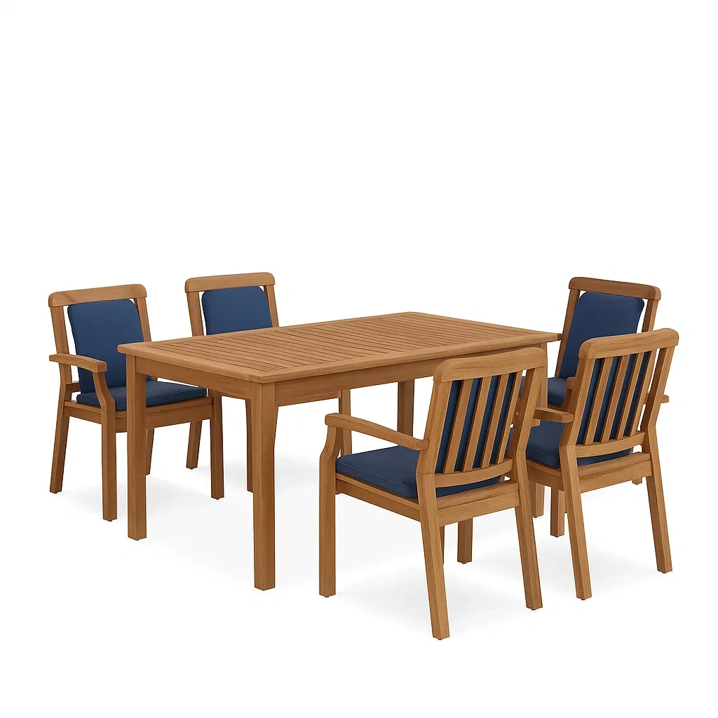 Mobilier d'extérieur,Ensemble table à manger et chaise - furnimosaic