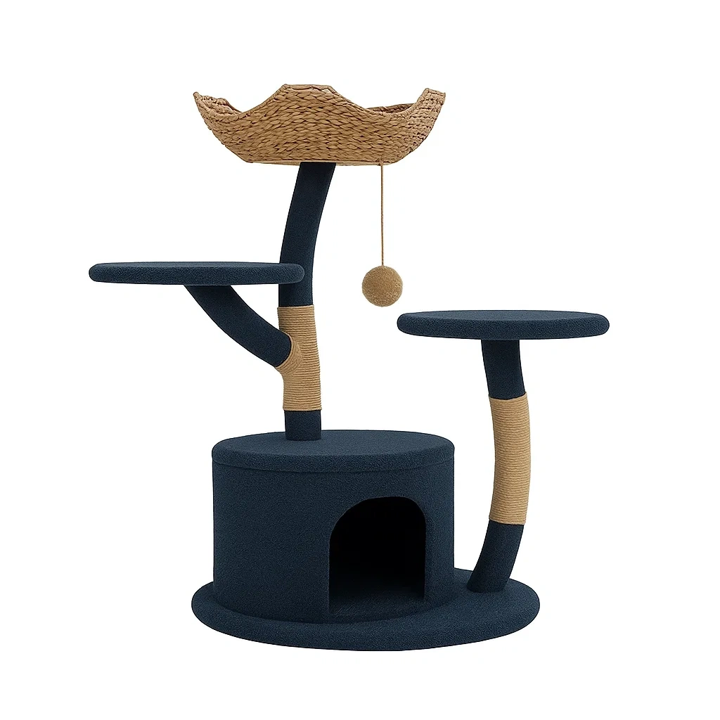 Produit pour animal de compagnie,Arbre à chat - furnimosaic