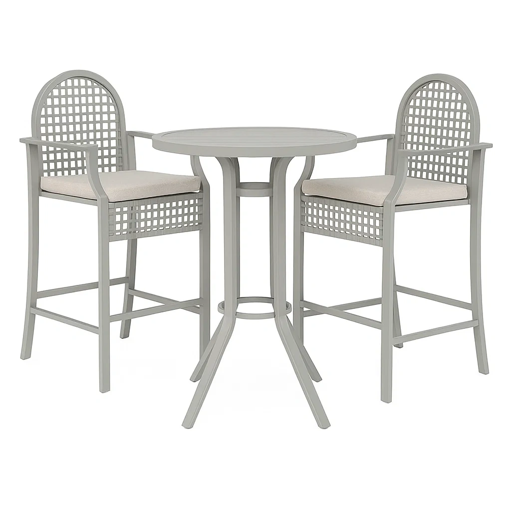 Mobilier d'extérieur,Ensemble table et chaise de bar - furnimosaic